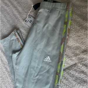 Brand new Adidas High Rise Tights with camo trim